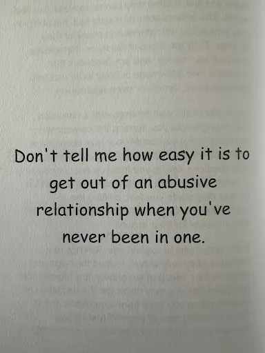 Don’t Tell Me How Easy It Is to Leave an Abusive Relationship
